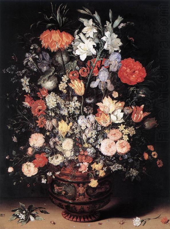 BRUEGHEL, Jan the Elder Flowers in a Vase fg oil painting picture